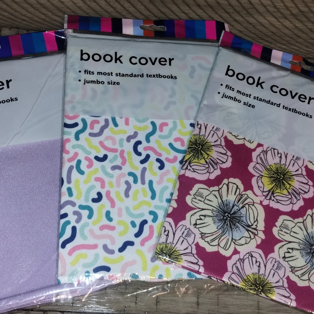 Colorful Book Covers Set